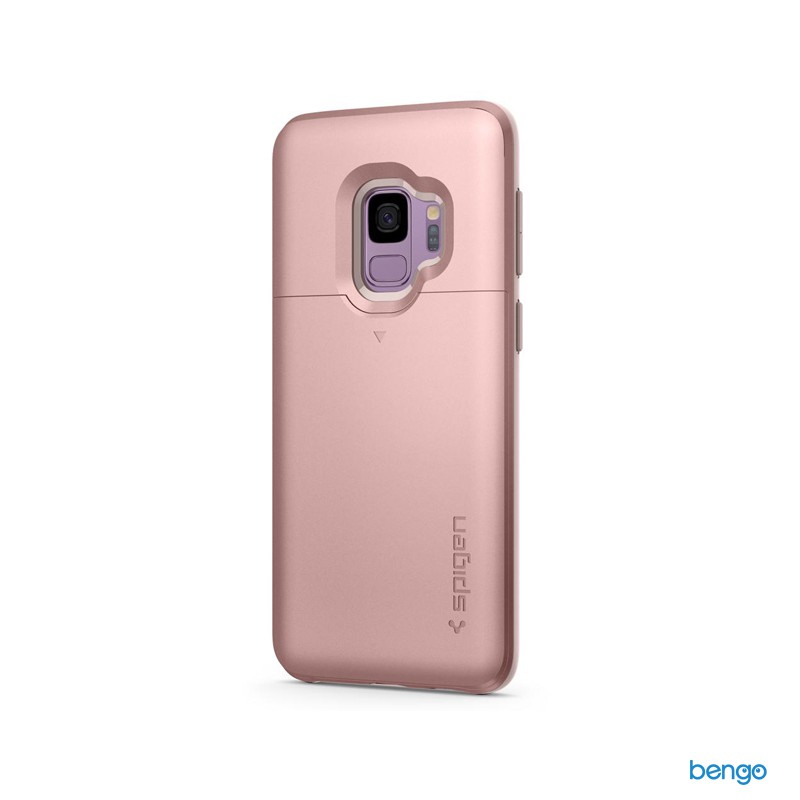 Ốp lưng Samsung Galaxy S9 Spigen Slim Armor CS - Hồng
