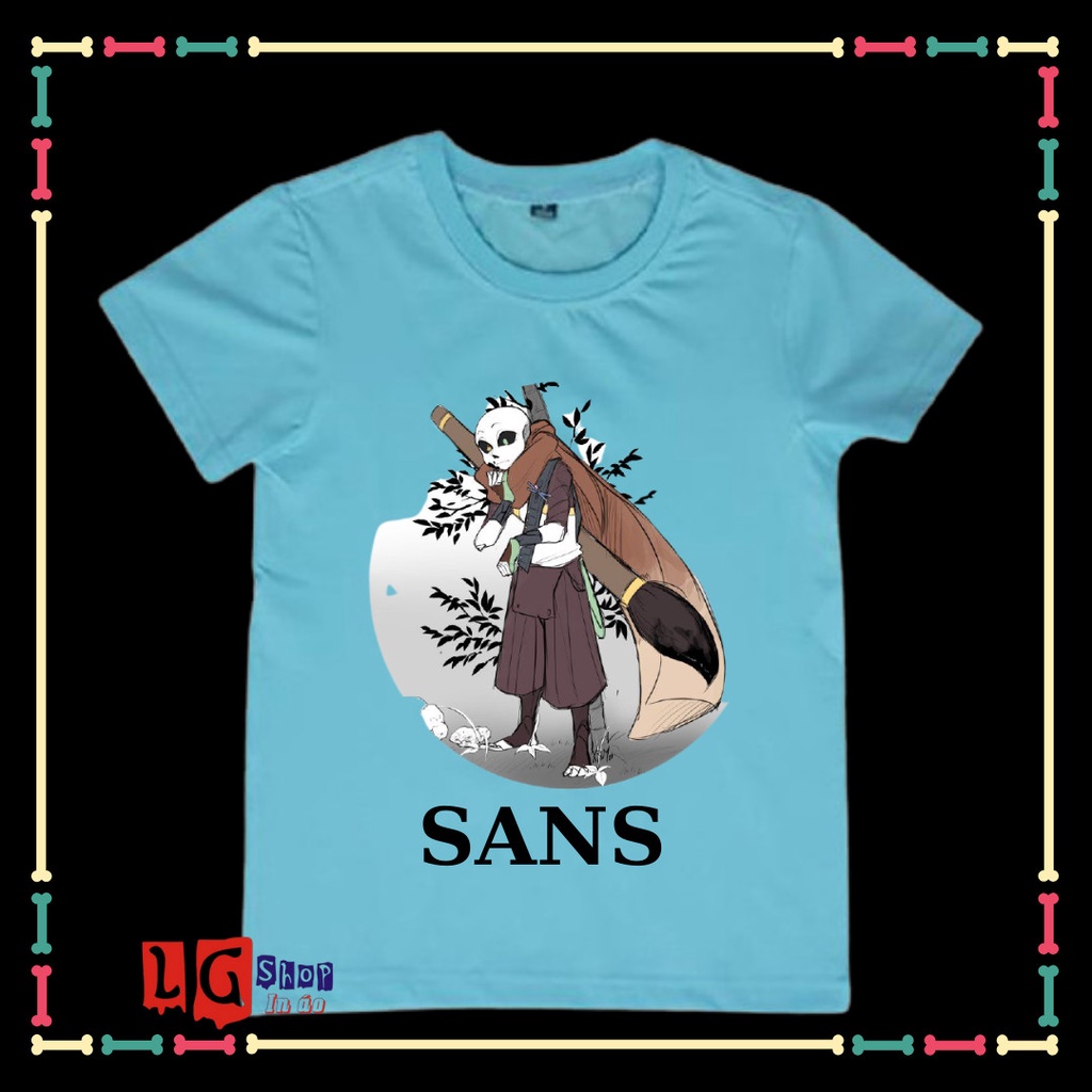 ÁO THUN IN HÌNH INK SANS UNDERTABLE - BIỆT ĐỘI GANGSTER CHO BÉ TRAI ( TỪ 10KG ĐẾN 90KG)