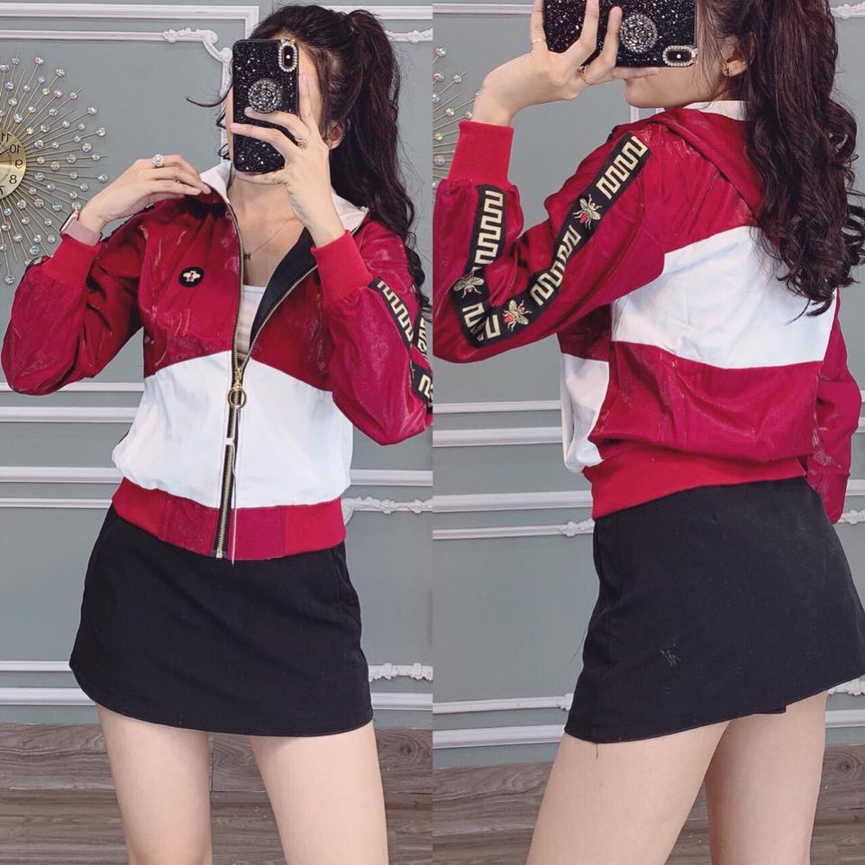 [ BEE ] ÁO KHOÁC PHỐI MÀU CÁ TÍNH 2019 | BigBuy360 - bigbuy360.vn