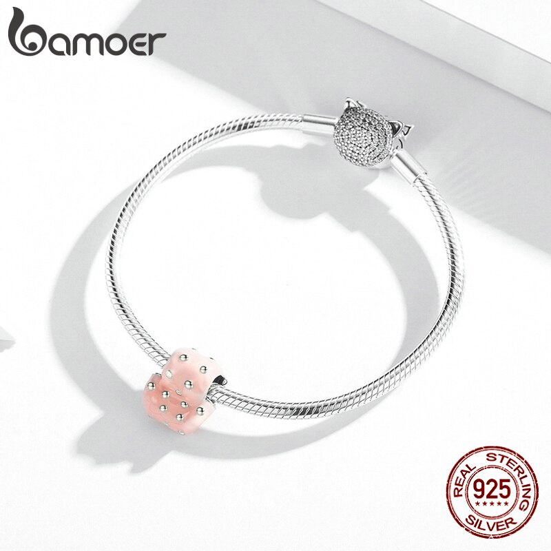 BAMOER Mặt Vòng cổ Bạc 925 Hình Ghế Sofa SCC1854 Thời Trang