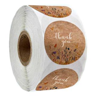 Cuộn Sticker Dán Chữ Thank You Trang Trí