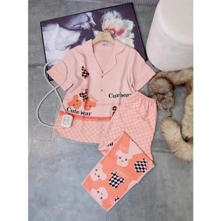 Pijama mango tay ngắn ( hình thật bên shop chụp)