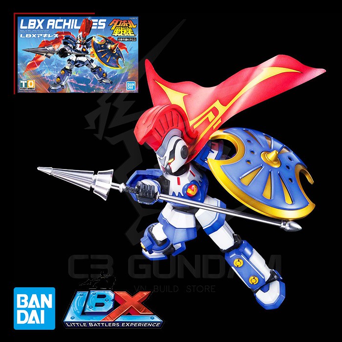 MÔ HÌNH BANDAI ĐẤU SĨ LBX ACHILLES
