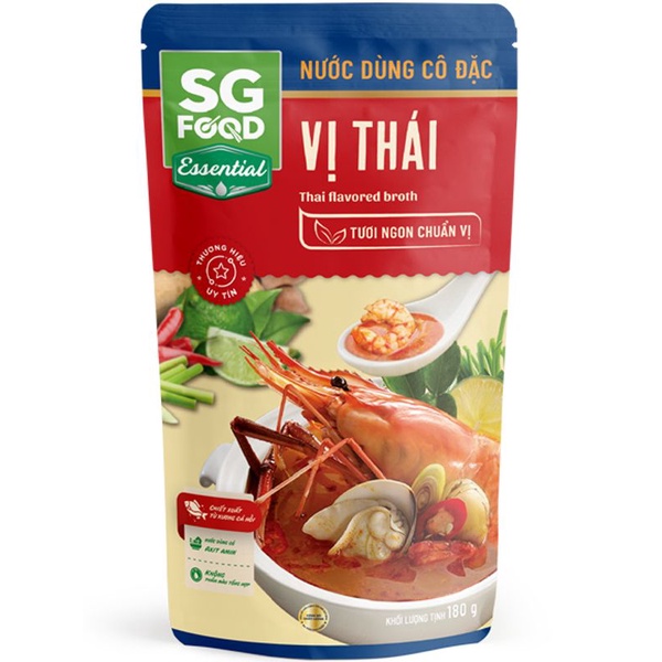 NƯỚC DÙNG CÔ ĐẶC SÀI GÒN FOOD 180GR