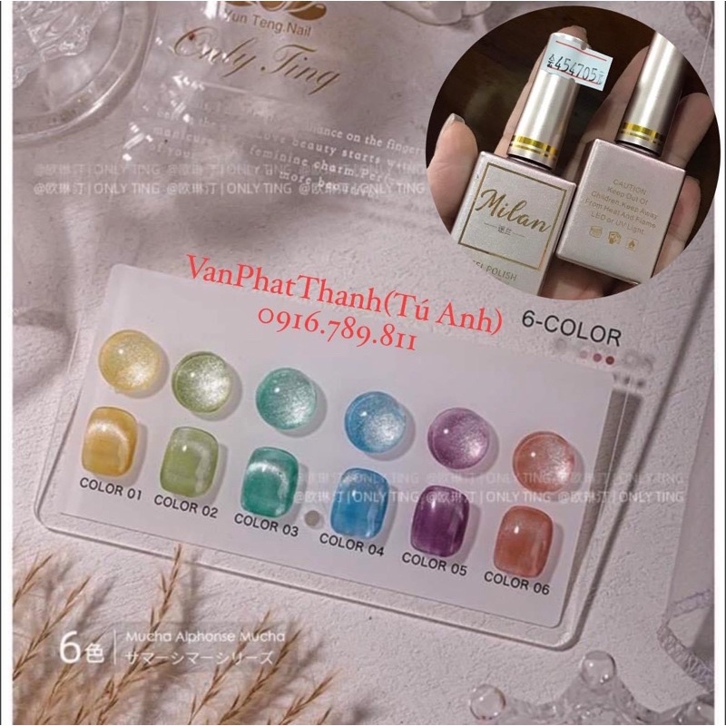 SƠN GEL THẠCH MẮT MÈO 9D