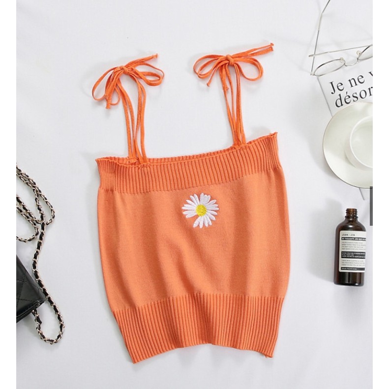 Áo Hai Dây Màu Trơn Thời Trang Mùa Hè Cho Nữ | BigBuy360 - bigbuy360.vn