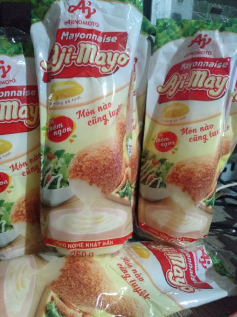 chai Sốt lớn mayonnaise AJi- mayo [260g]