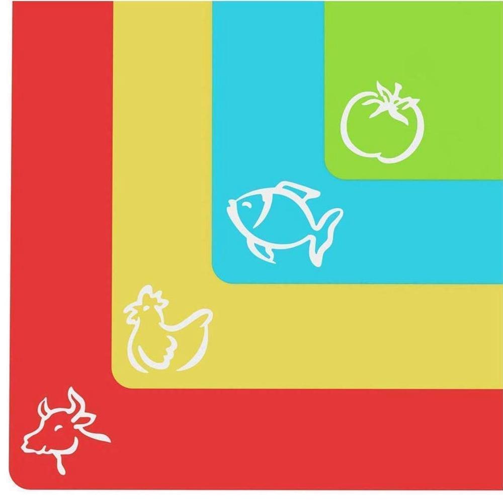 JARRED Thớt Nhựa Dày Chống Trượt Linh Hoạt Tiện Dụng