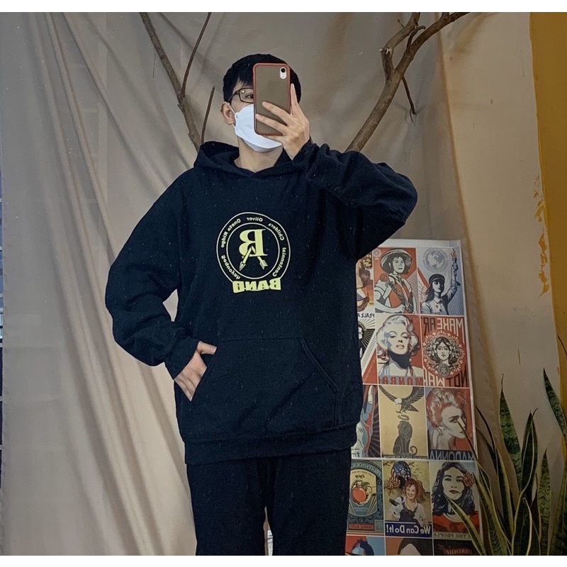 Áo hoodie form rộng dày/ Hoodie 2hand Mỹ/Bum2hand