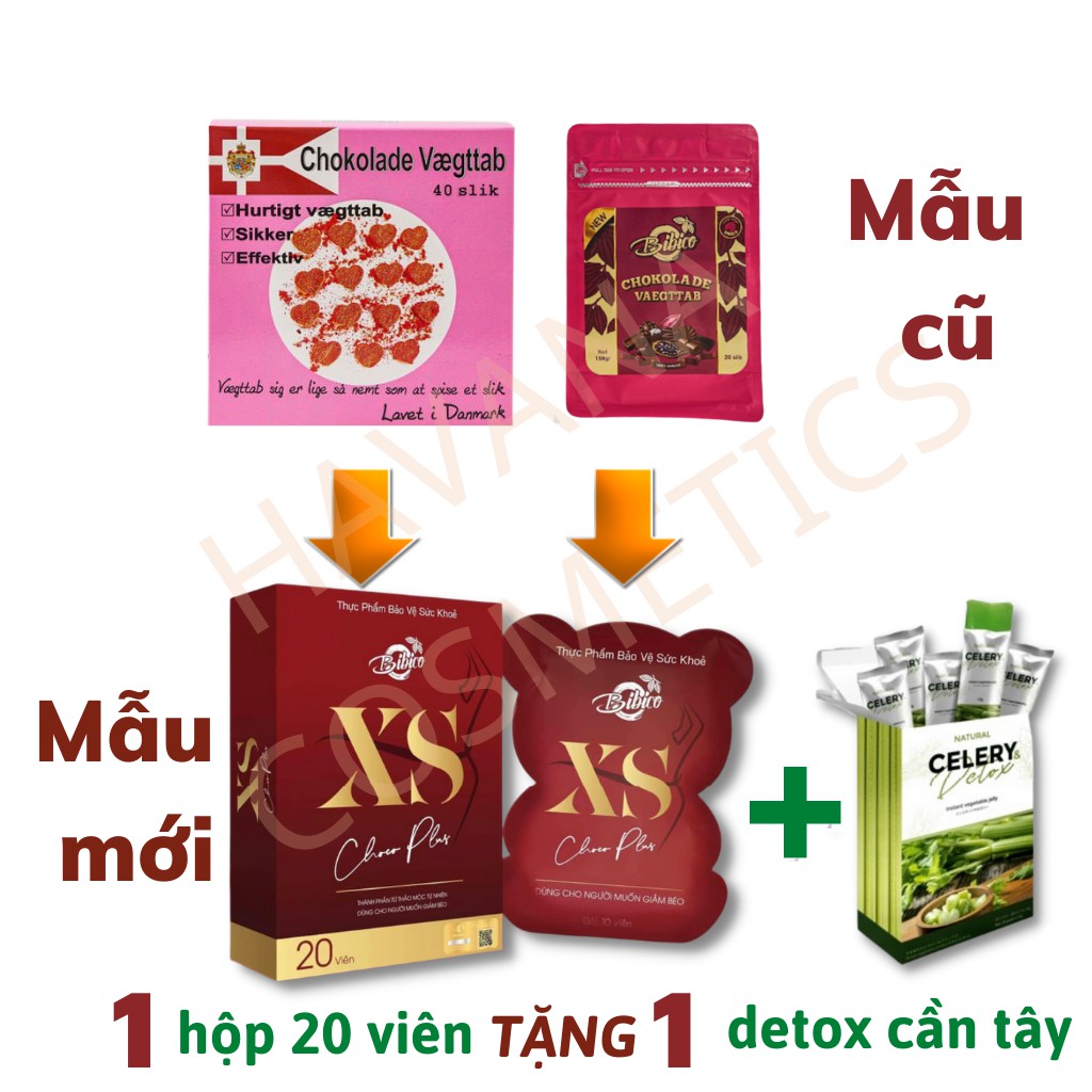 Giảm cân cấp tốc hiệu quả nhanh an toàn tại nhà socola giảm cân XS Đan Mạch , giảm mỡ béo toàn thân