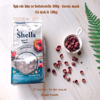 Ngũ cốc socola sấy giòn hữu cơ sottolestelle 300g