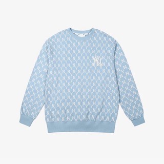 Áo Sweater MLB Monogram xanh