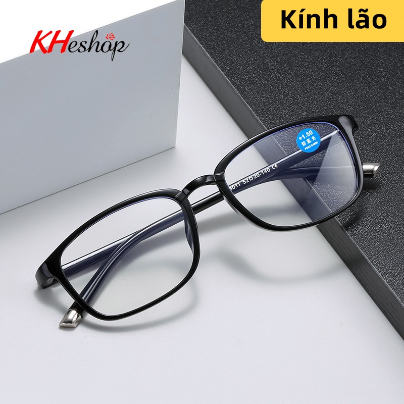 KínhViễn Thị Đọc Sách Mới Thời Trang Nam, Kính Blu-ray Retro chống anh sáng xanh HD mã Y8011