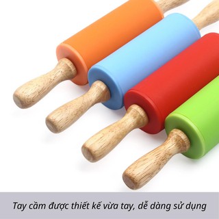 Cây lăn bột, Cán bột Làm Bánh, Cây Cán Bột Silicon