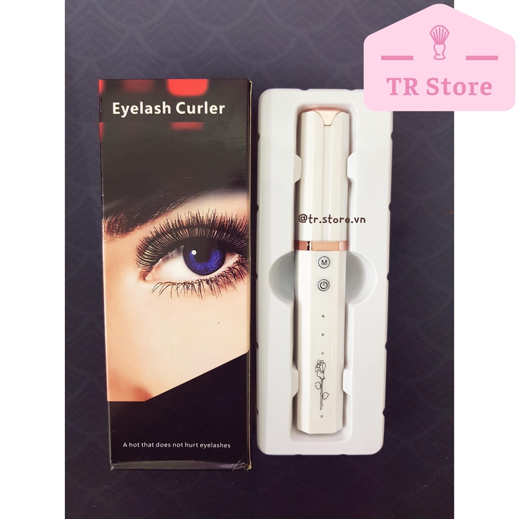 Máy uốn mi nhiệt giữ cong mi trang điểm làm đẹp Eyelash Curler