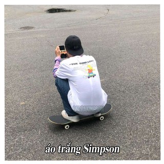Áo thun Simpson giống Vương Nhất Bác