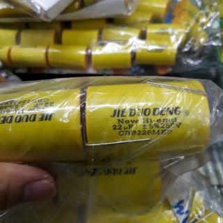 2 tụ phân tần loa 22uf 250v