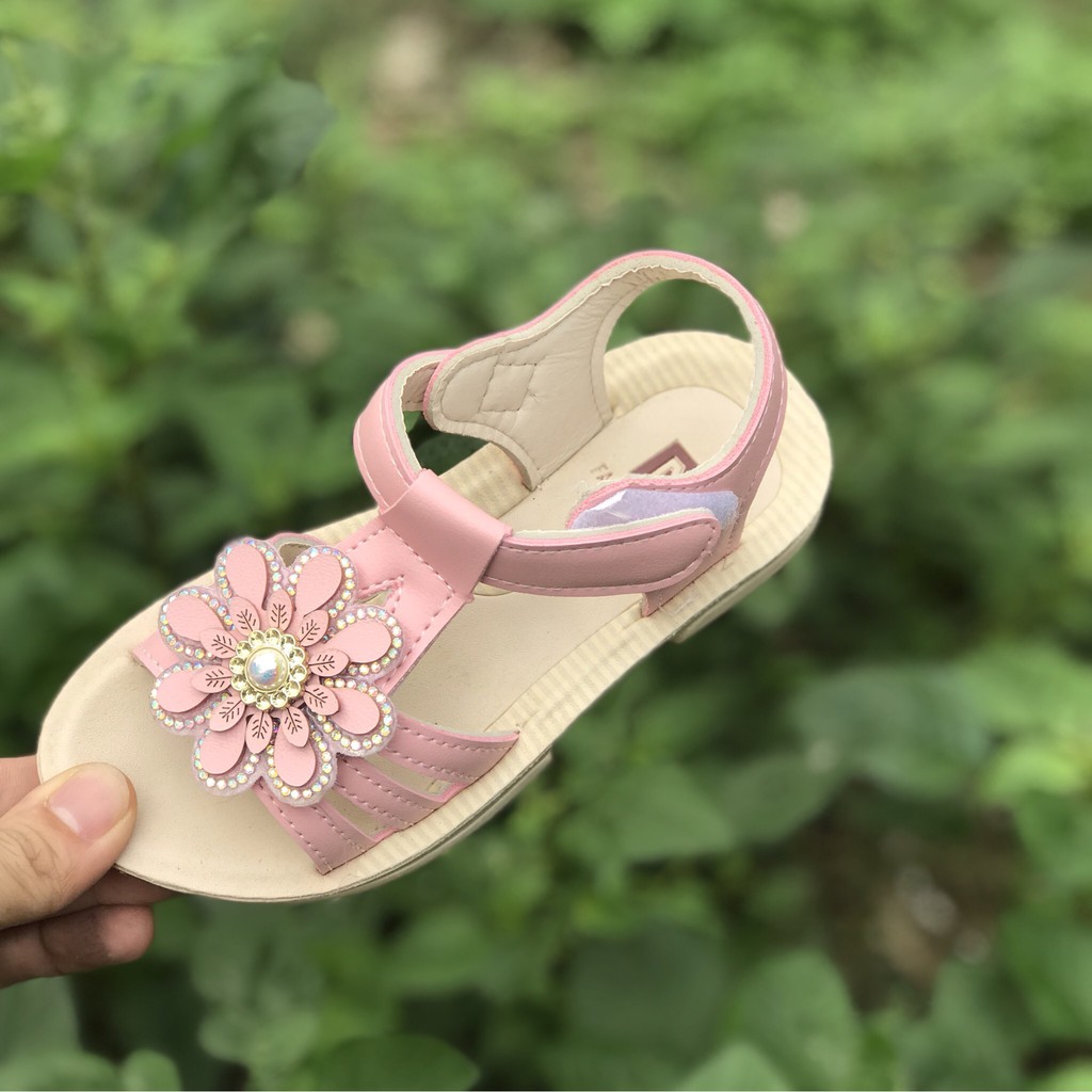 Sandal cao cấp cho bé gái dễ thương cho bé gái HGR ảnh thật shop tự chụp