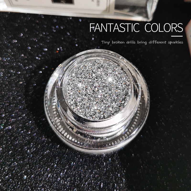 Hũ bột đắp móng UR SUGAR trang trí nghệ thuật óng ánh tiện dụng