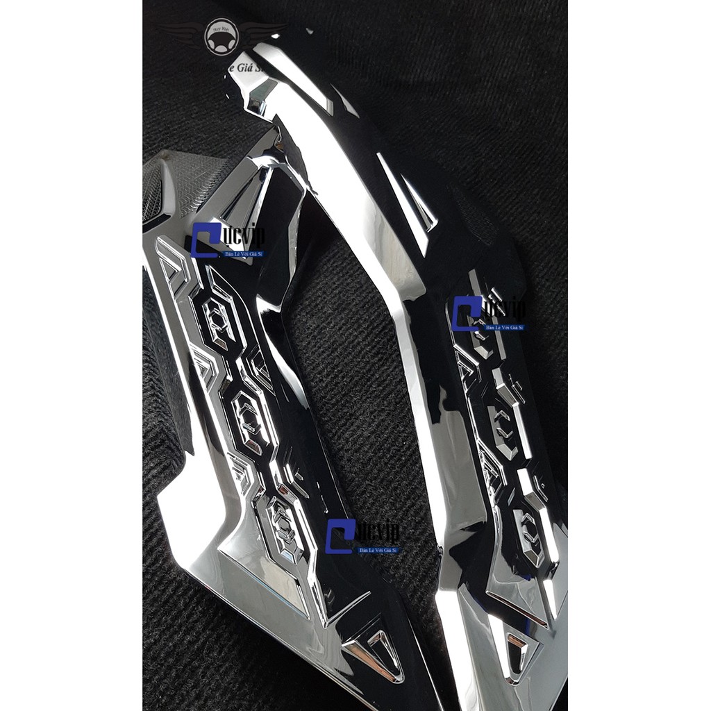 [Giá Hủy Diệt] Ốp Hông Gác Chân Sau AirBlade 2020 Xi Mạ Crom 2823