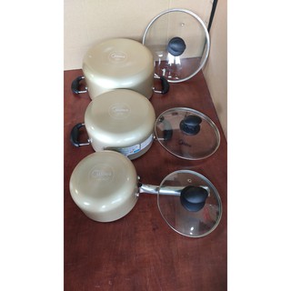 Nồi Midea MW-AT3Z - Bộ 3 nồi