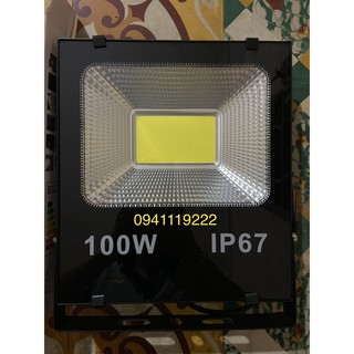 Đèn pha led cob 100w ip67 công suất đủ