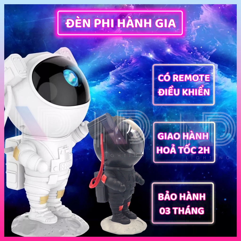 Đèn Laser PHI HÀNH GIA chiếu sao bầu trời Galaxy Thiên Hà - Mẫu mới 2023 - BẢO HÀNH 6 THÁNG