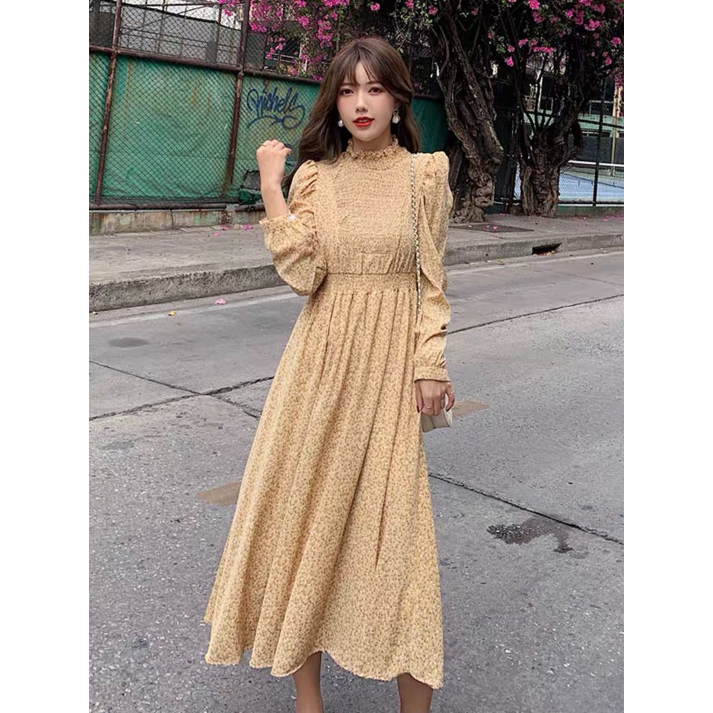 VÁY HOA NHÍ MAXI DÁNG TIỂU THƯ