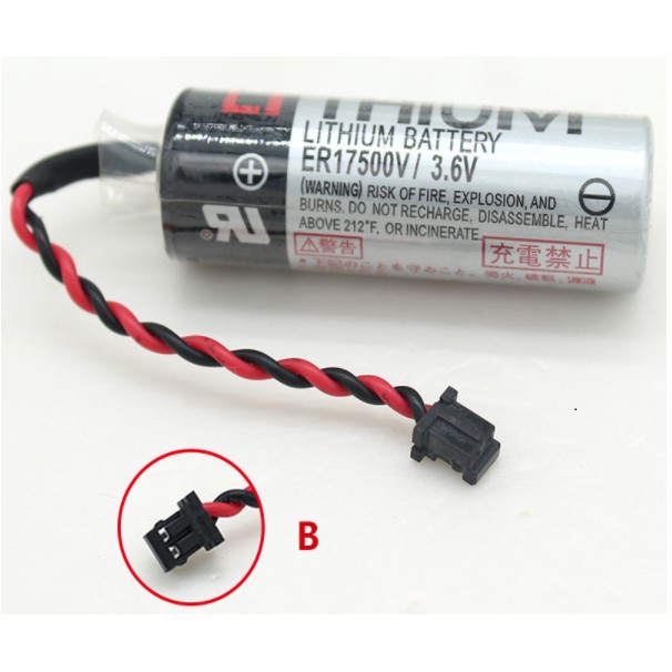 Pin Toshiba ER17500V Lithium 3.6V pin nuôi PLC ER17500
