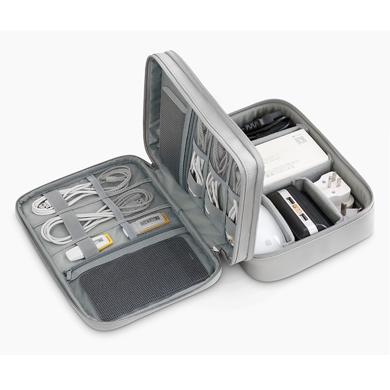 Baona B006 - Túi đựng phụ kiện công nghệ, bộ sạc macbook, máy tính bảng, dây cáp sạc, pin dự phòng.