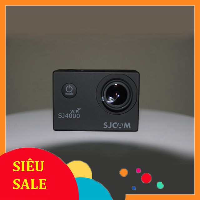 [SiêuRẻ] Camera hành trình, camera hành động SJCAM SJ4000 wifi 2 inch, chất lượng full HD bảo hành 12 tháng, đổi trả 1