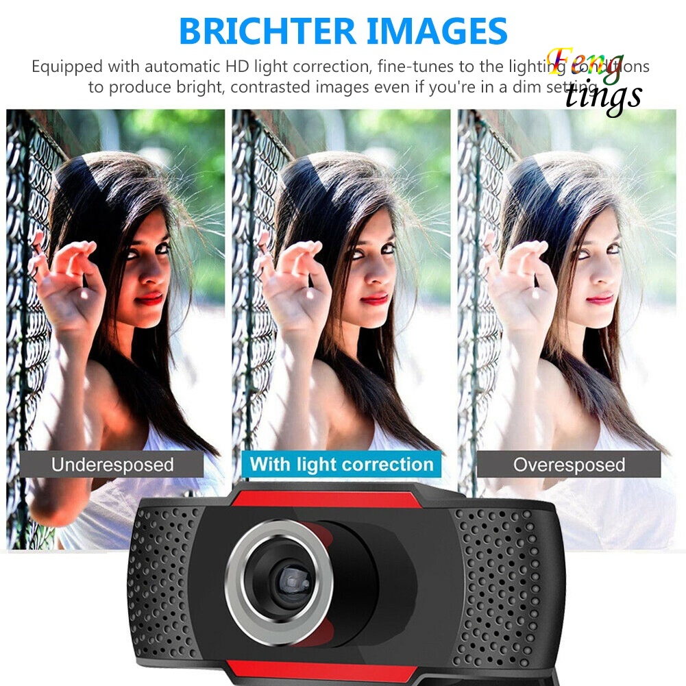 Webcam 480 / 720 / 1080p Usb 2.0 Kèm Micro Cho Máy Tính | BigBuy360 - bigbuy360.vn