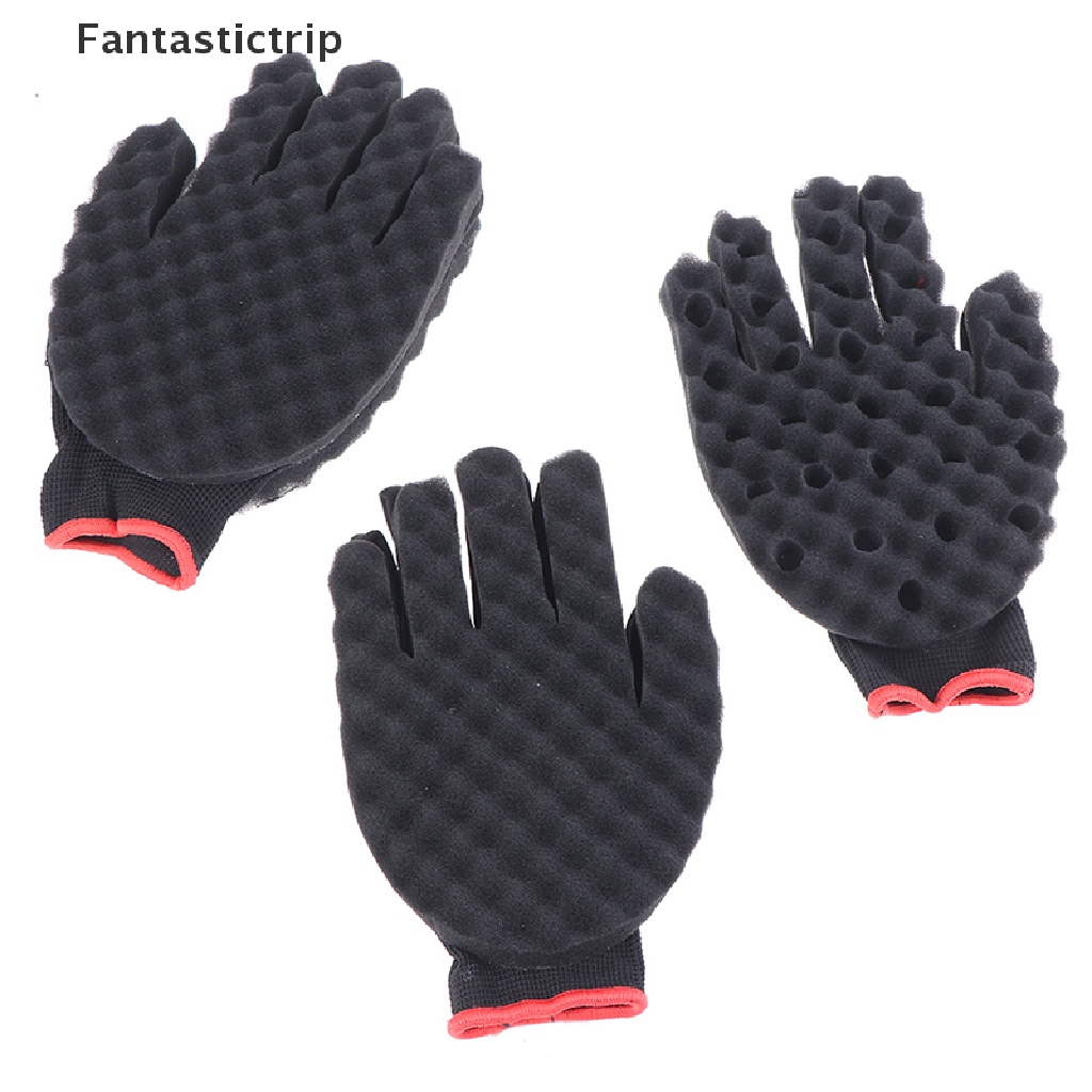 Găng Tay Tích Hợp Lược Xốp Tạo Kiểu Tóc Cho Nam Fantastictrip