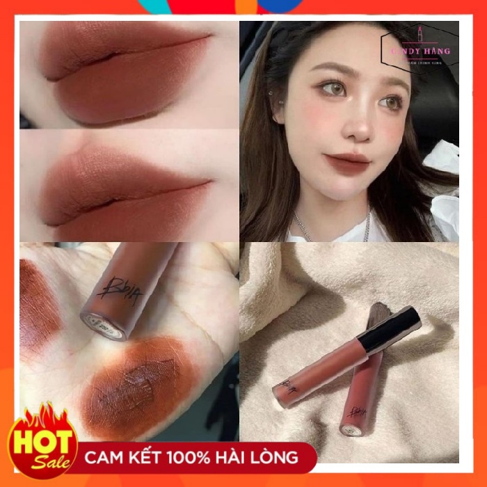 Son Kem Lì BBIA Last Velvet Lip Tint #38 - Màu Đỏ Nâu Chocolate