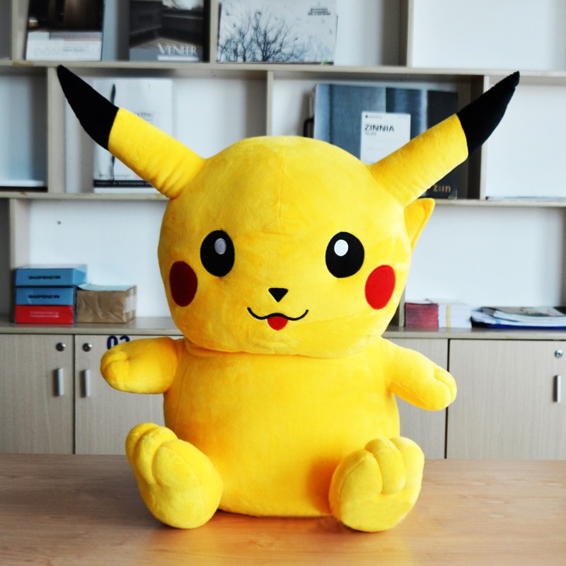 GẤU BÔNG PIKACHU NGỒI (20CM---&gt;70CM)