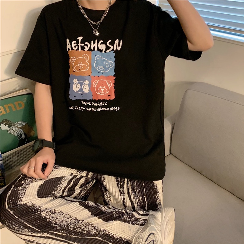 Áo thun NZN tay ngắn dáng rộng thiết kế mới thời trang mùa hè dành cho nữ