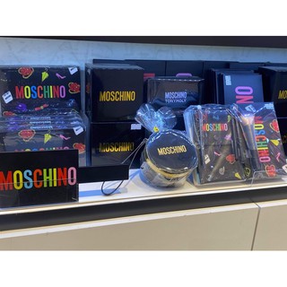 [ ORDER ]Túi tròn Pouch MOSCHINO AUTHENTIC
