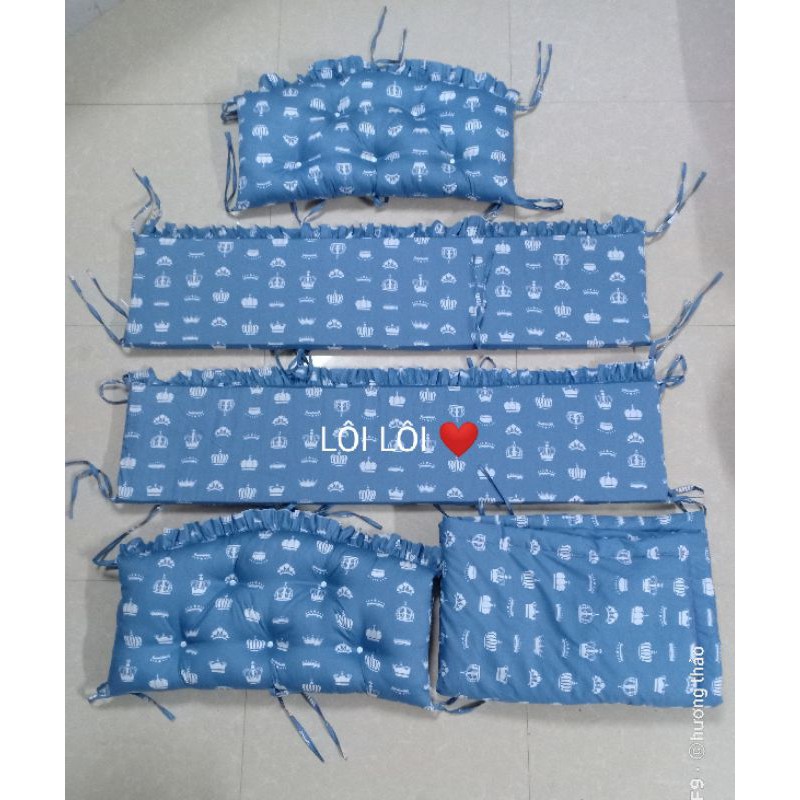 combo quây cũi, chăn trần bông