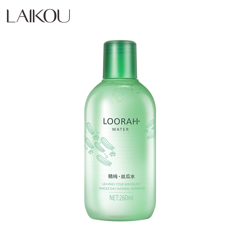 Toner LAIKOU 260ml Tinh Chất Xơ Mướp Dưỡng Ẩm Kiểm Soát Dầu Cho Da Mặt