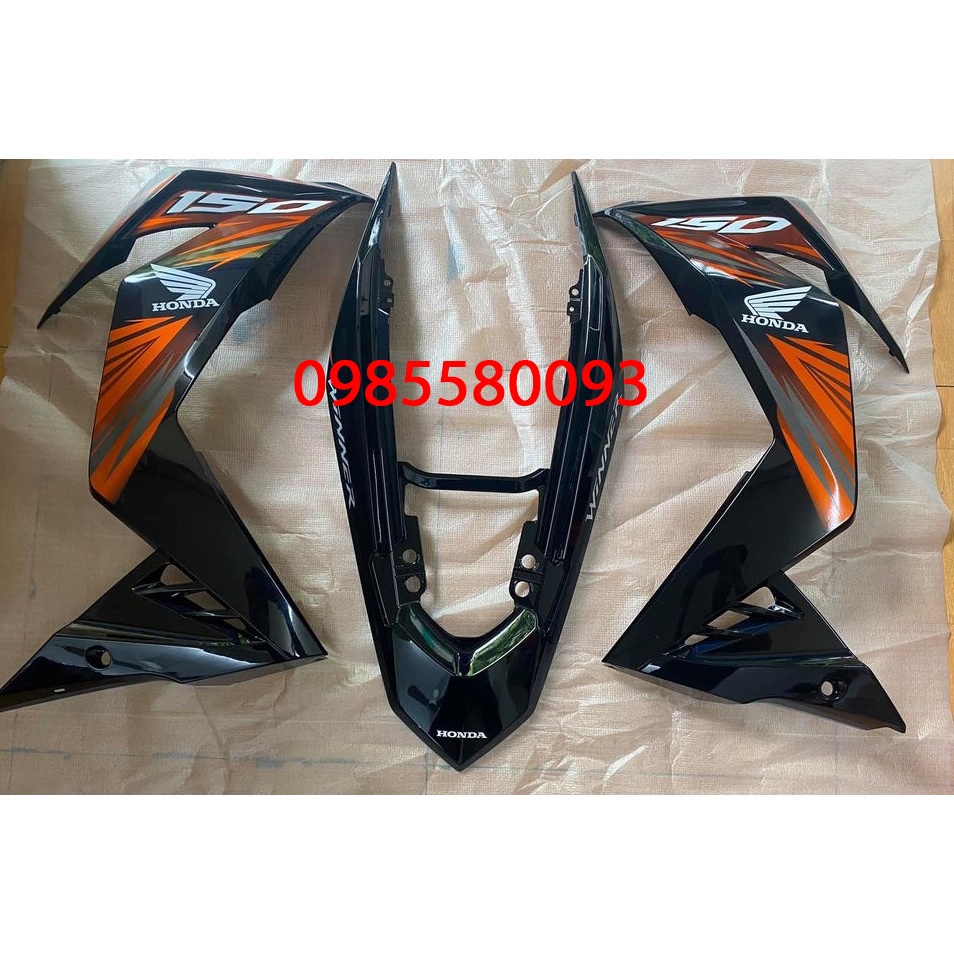 YẾM XE, BỘ VỎ, DÀN ÁO Winner V1 Cam  chính hãng Honda