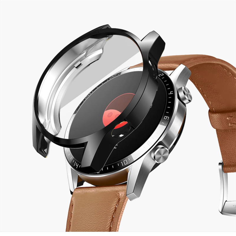 Ốp Bảo Vệ Mặt Đồng Hồ Huawei Smart Watch Gt 2 Edition 46mm 42mm Bằng Silicon Mềm Silicone