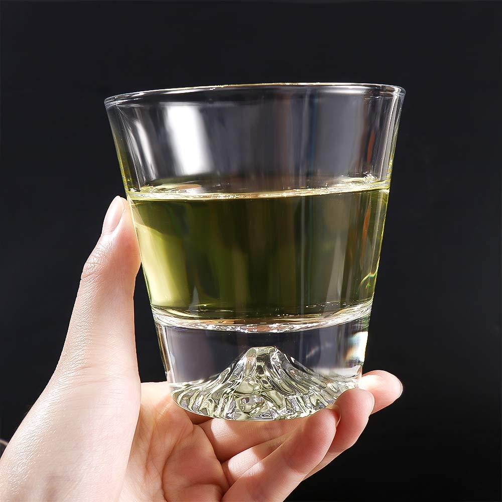 Ly Uống Rượu Whiskey Bằng Thủy Tinh Trong Suốt Phong Cách Vintage
