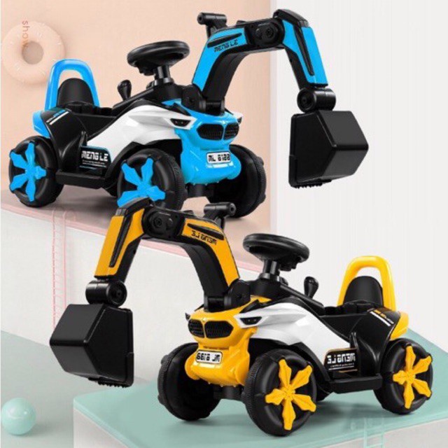 Xe cẩu điện cỡ đại cho bé , xe vận động vui chơi cho trẻ em