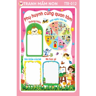 Tranh mầm non - góc tuyền truyền 012