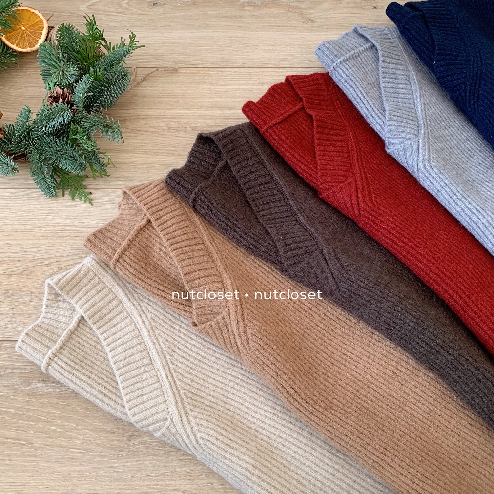 Áo gile len vân dọc _ A0333 | BigBuy360 - bigbuy360.vn