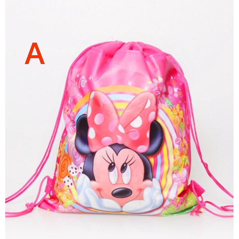 Ba Lô Rút Dây Không Dệt Chủ Đề Avengers Làm Quà Tặng Sinh Nhật/Giáng Sinh Cho Bé