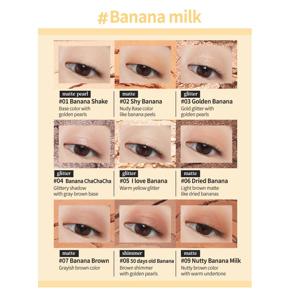 (Hàng Mới Về) Phấn Mắt Etude House Màu Đẹp Cá Tính