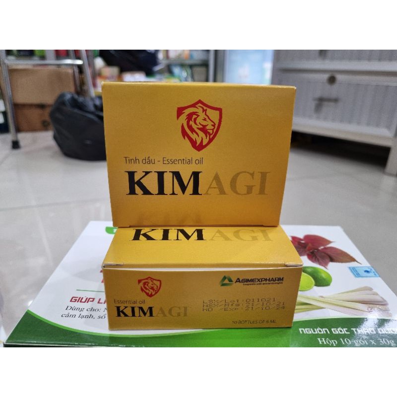 Dầu KIMAGI 6ml - Xanh / Trắng