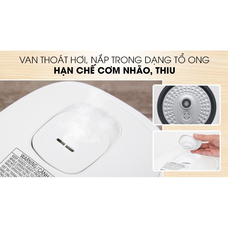 Nồi cơm điện tử Panasonic 1 lít SR-CL108WRA