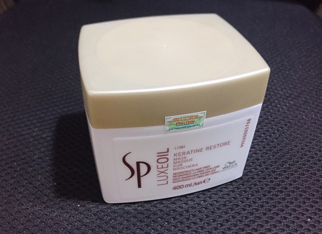 (CHÍNH HÃNG) DẦU HẤP Ủ TÓC CAO CẤP SP LUXE OIL KERATIN RESTORE MASK PHỤC HỒI TÓC HƯ WELLA ĐỨC | BigBuy360 - bigbuy360.vn